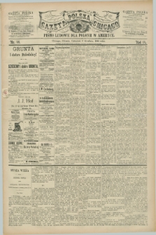 Gazeta Polska w Chicago : pismo ludowe dla Polonii w Ameryce. R.14, nr 48 (2 grudnia 1886)