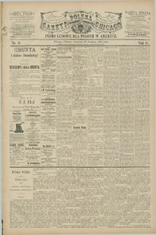 Gazeta Polska w Chicago : pismo ludowe dla Polonii w Ameryce. R.14, nr 51 (23 grudnia 1886)