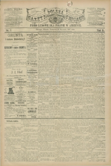 Gazeta Polska w Chicago : pismo ludowe dla Polonii w Ameryce. R.15, nr 2 (13 stycznia 1887)