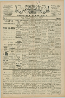 Gazeta Polska w Chicago : pismo ludowe dla Polonii w Ameryce. R.15, nr 3 (20 stycznia 1887)