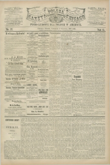 Gazeta Polska w Chicago : pismo ludowe dla Polonii w Ameryce. R.15, nr 22 (2 czerwca 1887)