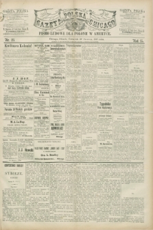 Gazeta Polska w Chicago : pismo ludowe dla Polonii w Ameryce. R.15, nr 25 (23 czerwca 1887)