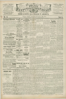 Gazeta Polska w Chicago : pismo ludowe dla Polonii w Ameryce. R.15, nr 26 (30 czerwca 1887)