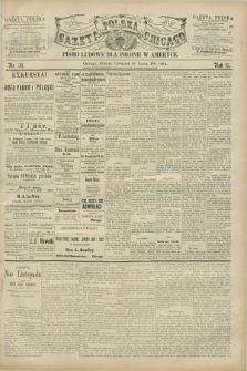 Gazeta Polska w Chicago : pismo ludowe dla Polonii w Ameryce. R.15, nr 30 (28 lipca 1887)