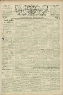 Gazeta Polska w Chicago : pismo ludowe dla Polonii w Ameryce. R.16, nr 24 (14 czerwca 1888)