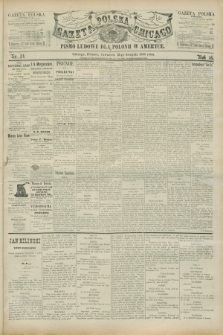 Gazeta Polska w Chicago : pismo ludowe dla Polonii w Ameryce. R.16, nr 34 (23 sierpnia 1888)