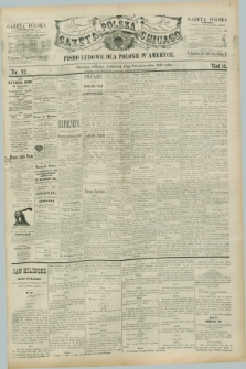 Gazeta Polska w Chicago : pismo ludowe dla Polonii w Ameryce. R.16, nr 42 (18 października 1888)