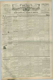 Gazeta Polska w Chicago : pismo ludowe dla Polonii w Ameryce. R.16, nr 43 (25 października 1888)