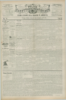 Gazeta Polska w Chicago : pismo ludowe dla Polonii w Ameryce. R.16, nr 48 (29 listopada 1888)