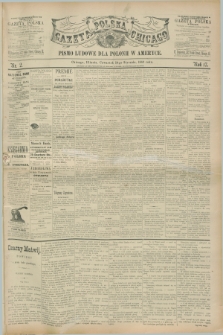 Gazeta Polska w Chicago : pismo ludowe dla Polonii w Ameryce. R.17, nr 2 (10 stycznia 1889)