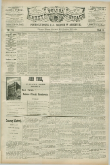 Gazeta Polska w Chicago : pismo ludowe dla Polonii w Ameryce. R.17, nr 26 (27 czerwca 1889)
