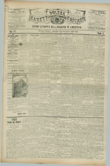 Gazeta Polska w Chicago : pismo ludowe dla Polonii w Ameryce. R.17, nr 37 (12 września 1889)