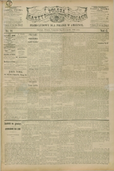 Gazeta Polska w Chicago : pismo ludowe dla Polonii w Ameryce. R.17, nr 48 (28 listopada 1889)
