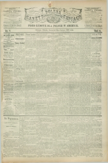 Gazeta Polska w Chicago : pismo ludowe dla Polonii w Ameryce. R.18, nr 8 (20 lutego 1890)