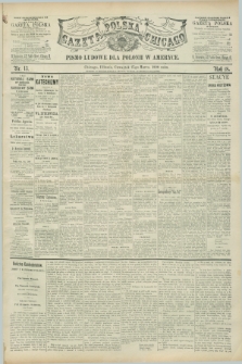 Gazeta Polska w Chicago : pismo ludowe dla Polonii w Ameryce. R.18, nr 13 (27 marca 1890)