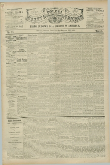 Gazeta Polska w Chicago : pismo ludowe dla Polonii w Ameryce. R.18, nr 24 (12 czerwca 1890)