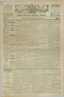 Gazeta Polska w Chicago : pismo ludowe dla Polonii w Ameryce. R.18, nr 33 (14 sierpnia 1890)