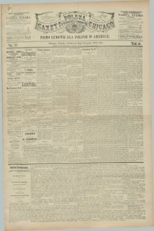 Gazeta Polska w Chicago : pismo ludowe dla Polonii w Ameryce. R.18, nr 34 (21 sierpnia 1890)