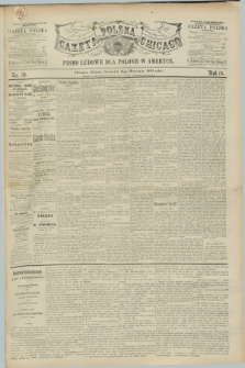 Gazeta Polska w Chicago : pismo ludowe dla Polonii w Ameryce. R.18, nr 39 (25 września 1890)