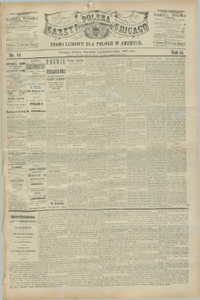 Gazeta Polska w Chicago : pismo ludowe dla Polonii w Ameryce. R.18, nr 40 (2 października 1890)