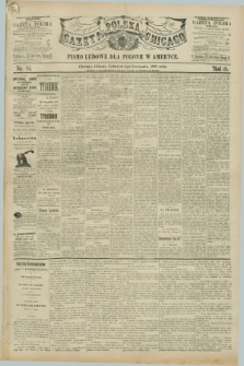 Gazeta Polska w Chicago : pismo ludowe dla Polonii w Ameryce. R.18, nr 45 (6 listopada 1890)