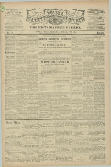 Gazeta Polska w Chicago : pismo ludowe dla Polonii w Ameryce. R.20, nr 14 (7 kwietnia 1892)