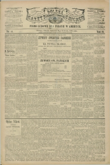 Gazeta Polska w Chicago : pismo ludowe dla Polonii w Ameryce. R.20, nr 16 (21 kwietnia 1892)