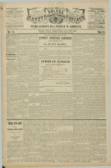 Gazeta Polska w Chicago : pismo ludowe dla Polonii w Ameryce. R.20, nr 28 (14 lipca 1892)