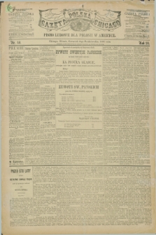 Gazeta Polska w Chicago : pismo ludowe dla Polonii w Ameryce. R.20, nr 40 (6 października 1892)