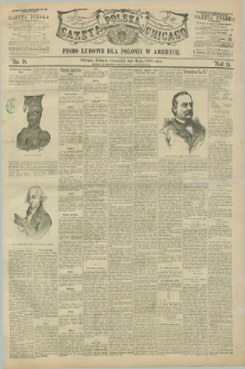 Gazeta Polska w Chicago : pismo ludowe dla Polonii w Ameryce. R.21, No. 18 (4 maja 1893)