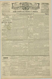 Gazeta Polska w Chicago : pismo ludowe dla Polonii w Ameryce. R.21, No. 21 (25 maja 1893)