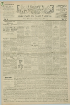 Gazeta Polska w Chicago : pismo ludowe dla Polonii w Ameryce. R.21, No. 31 (3 sierpnia 1893)