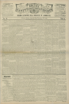 Gazeta Polska w Chicago : pismo ludowe dla Polonii w Ameryce. R.21, No. 39 (28 września 1893)