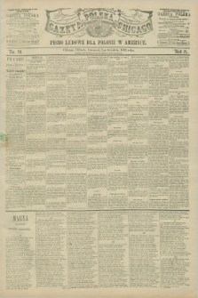 Gazeta Polska w Chicago : pismo ludowe dla Polonii w Ameryce. R.21, No. 49 (7 grudnia 1893)