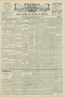 Gazeta Polska w Chicago : pismo ludowe dla Polonii w Ameryce. R.22, No. 30 (26 lipca 1894)