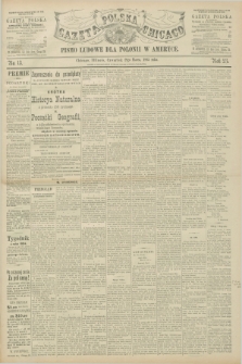 Gazeta Polska w Chicago : pismo ludowe dla Polonii w Ameryce. R.23, No. 13 (28 marca 1895)