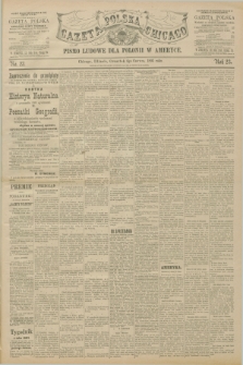 Gazeta Polska w Chicago : pismo ludowe dla Polonii w Ameryce. R.23, No. 23 (6 czerwca 1895)