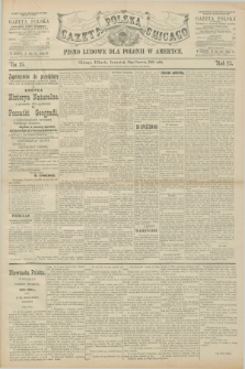 Gazeta Polska w Chicago : pismo ludowe dla Polonii w Ameryce. R.23, No. 25 (20 czerwca 1895)
