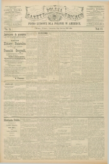 Gazeta Polska w Chicago : pismo ludowe dla Polonii w Ameryce. R.23, No. 26 (27 czerwca 1895)