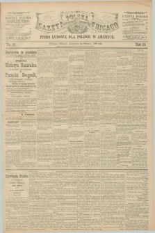 Gazeta Polska w Chicago : pismo ludowe dla Polonii w Ameryce. R.23, No. 32 (8 sierpnia 1895)