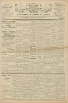 Gazeta Polska w Chicago : pismo ludowe dla Polonii w Ameryce. R.23, No. 34 (22 sierpnia 1895)