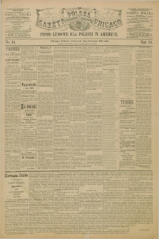 Gazeta Polska w Chicago : pismo ludowe dla Polonii w Ameryce. R.23, No. 48 (28 listopada 1895)