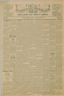Gazeta Polska w Chicago : pismo ludowe dla Polonii w Ameryce. R.23, No. 49 (5 grudnia 1895)