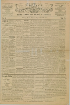 Gazeta Polska w Chicago : pismo ludowe dla Polonii w Ameryce. R.23, No. 50 (12 grudnia 1895)