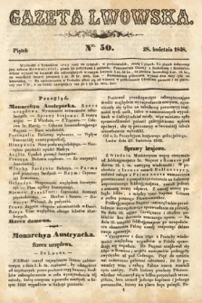 Gazeta Lwowska. 1848, nr 50