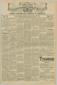 Gazeta Polska w Chicago : pismo ludowe dla Polonii w Ameryce. R.25, No. 49 (9 grudnia 1897)