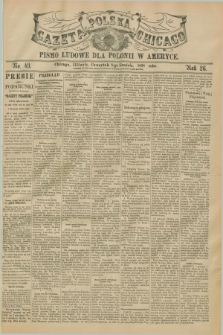 Gazeta Polska w Chicago : pismo ludowe dla Polonii w Ameryce. R.26, No. 49 (8 grudnia 1898)