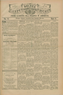 Gazeta Polska w Chicago : pismo ludowe dla Polonii w Ameryce. R.27, No. 48 (30 listopada 1899)