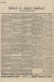 Gazeta Narodowa. 1898, nr 323