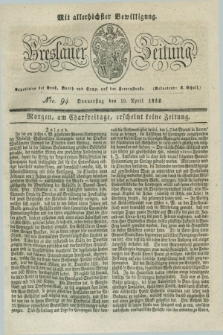 Breslauer Zeitung : mit allerhöchster Bewilligung. 1832, Nro. 94 (19 April) + dod.